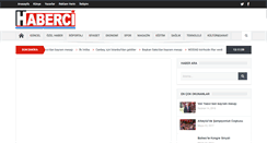 Desktop Screenshot of habercigazetesi.net