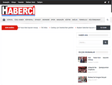 Tablet Screenshot of habercigazetesi.net